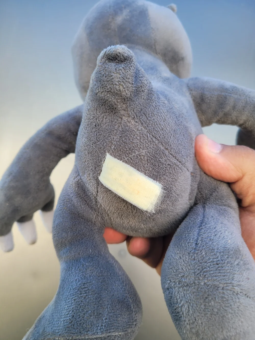 BLACK AGUMON - Digimon 12 In (Digital Monsters) Stuffed Plushie  Worn Tag
